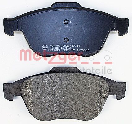 METZGER 1170556 Bremsbelagsatz, Scheibenbremse